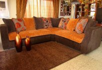 Los criterios de selección de los muebles tapizados: dimensiones angulares de los sofás, los materiales y los mecanismos de transformación de la