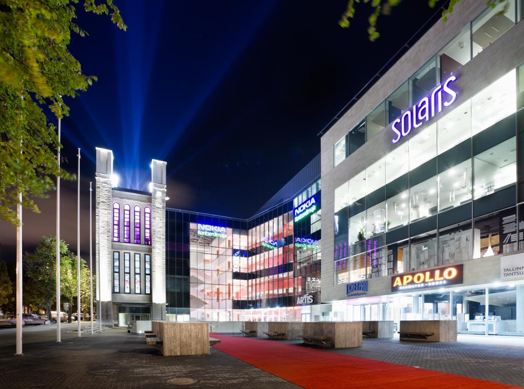 Solaris shopping center in Tallinn