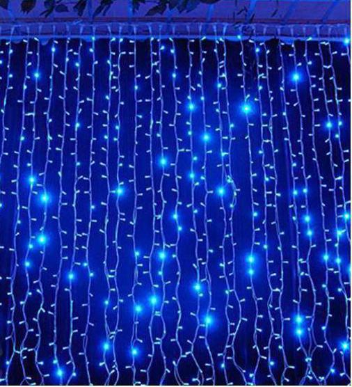 LED-Girlande Regen Vorhang