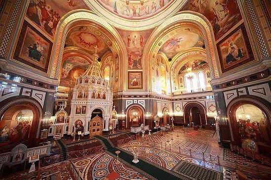 Kathedrale die Kathedrale von Christus dem Erlöser in Moskau