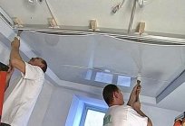 How to install a suspended ceiling with his hands?