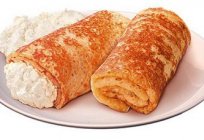Pancake with cottage cheese: calorie content per 100 grams of the finished dish