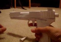 How to make a paper gun that shoots. Shooting a gun out of paper