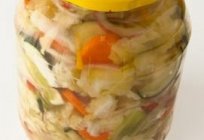 Homemade vegetable salads for the winter: recipes