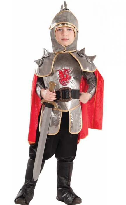 the knight's costume