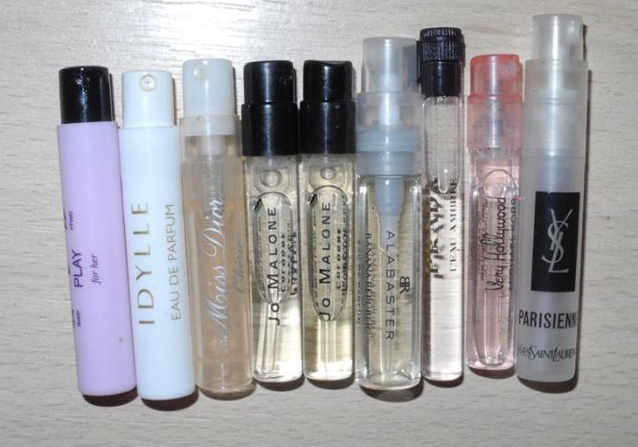 lo que es diferente en el probador de la original del perfume