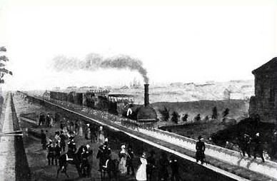 la Primera línea de ferrocarril de rusia