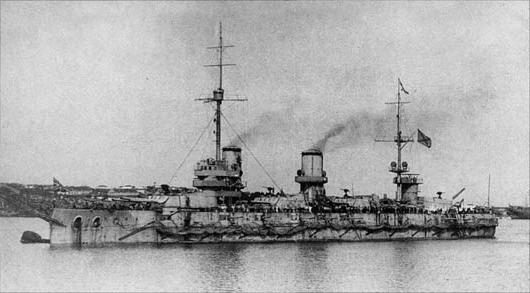 battleships such as Empress Maria