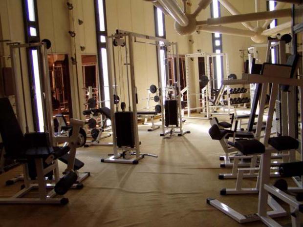 gym in the sanatorium