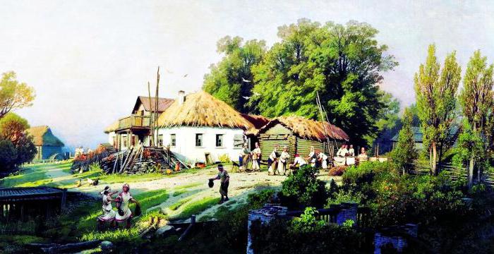 a brief analysis of the poem the village of Pushkin