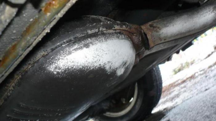 weld repair of muffler