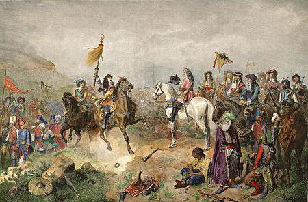 die Schlacht bei Mohacs 1687
