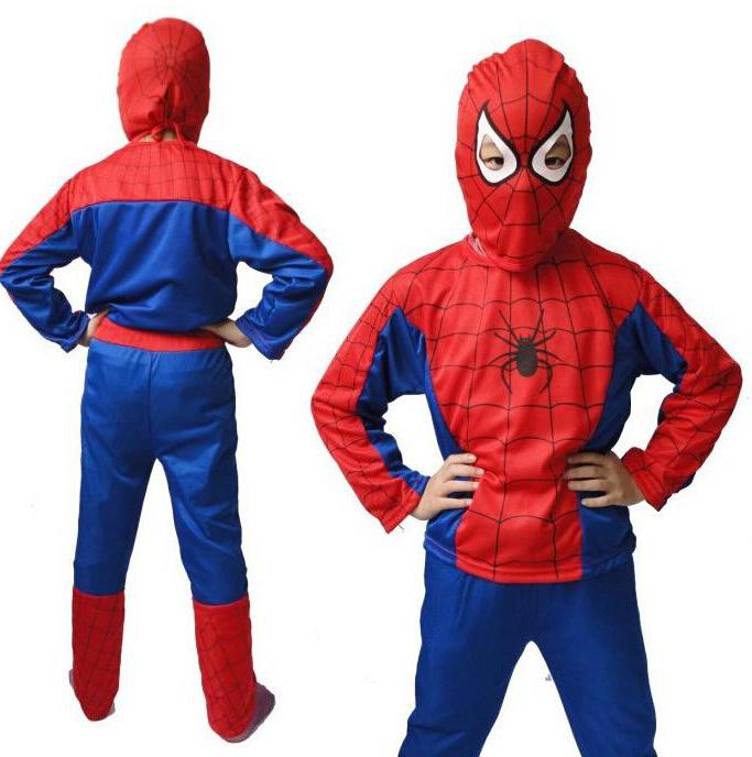 kostium człowieka pająka własnymi rękami