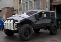Armored car ZIL Punisher: specifications and photos
