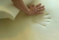 Polyurethane foam mattress: plain sailing on the river of dreams