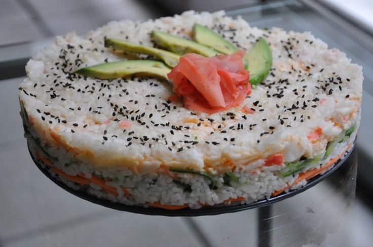 Sushi-Torte