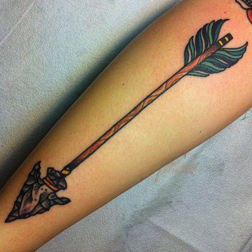 la flecha el valor de tatu