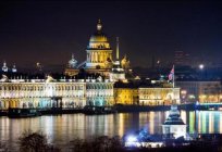 Түнгі саяхат Санкт-Петербург: тең тартымдылығы