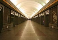 Station «Dybenko» - U-Bahn, die in St. Petersburg einen Besuch Wert