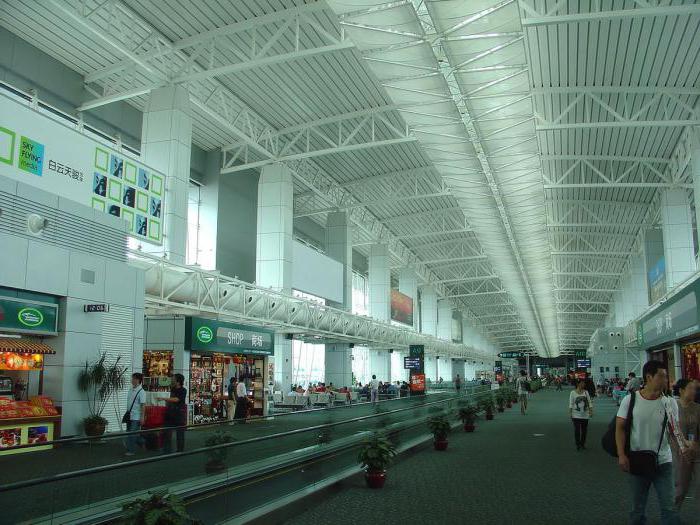 Aeropuerto internacional de guangzhou de la foto