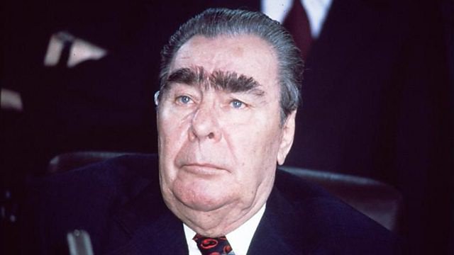 chronicle of the funeral of Brezhnev