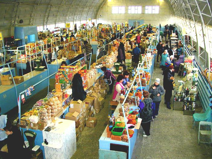 野菜市場のモスクワ