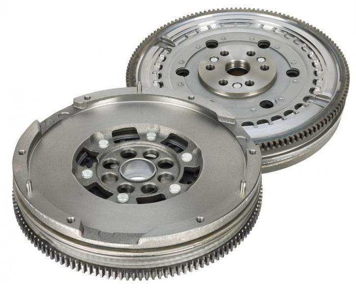 the clutch basket to the flywheel