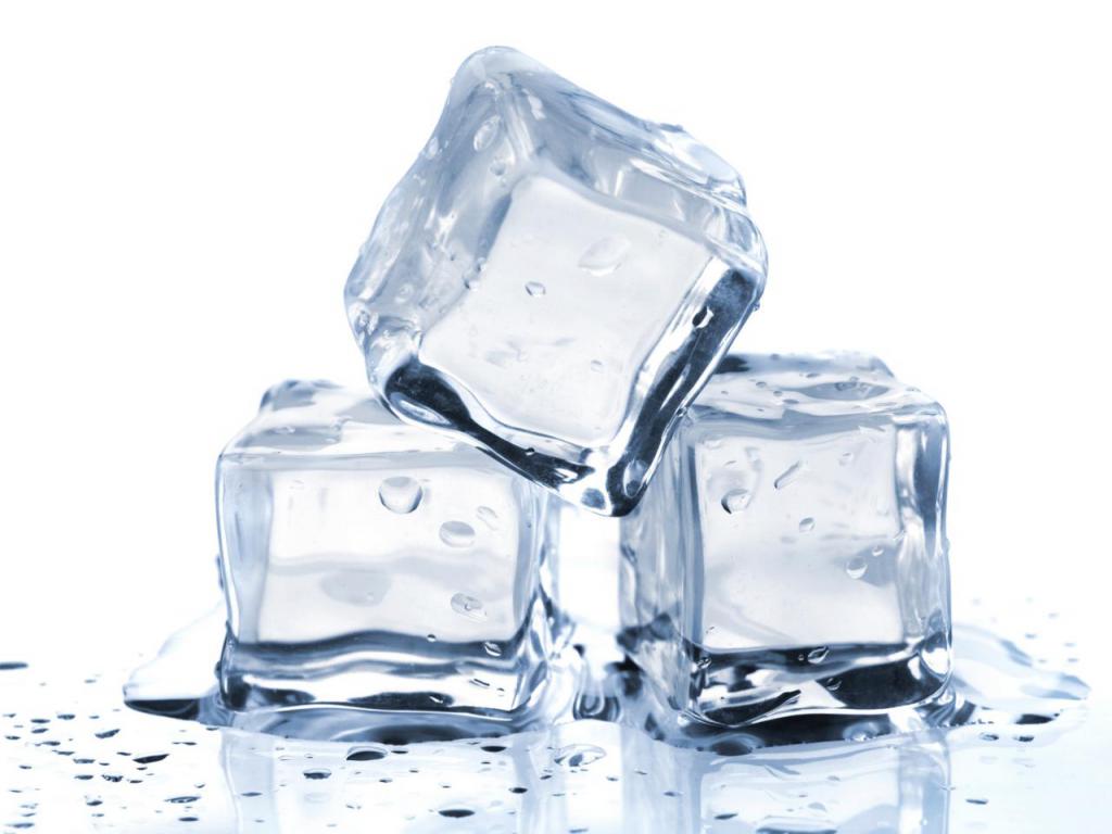 cubos de gelo