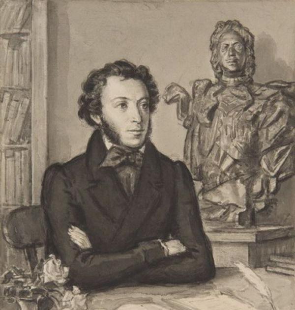Pushkin I am a monument erected without hands