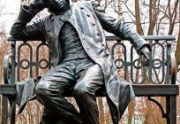 Puschkin: «Ich bin ein Denkmal ohne Hände». Die Geschichte der Bildung, die Analyse der künstlerischen Identität