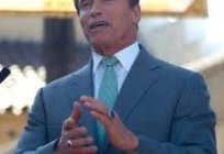 Arnold Schwarzenegger: a altura, o peso como um reflexo de sua bem-sucedida carreira