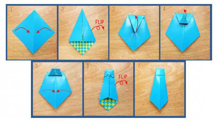 origami corbata