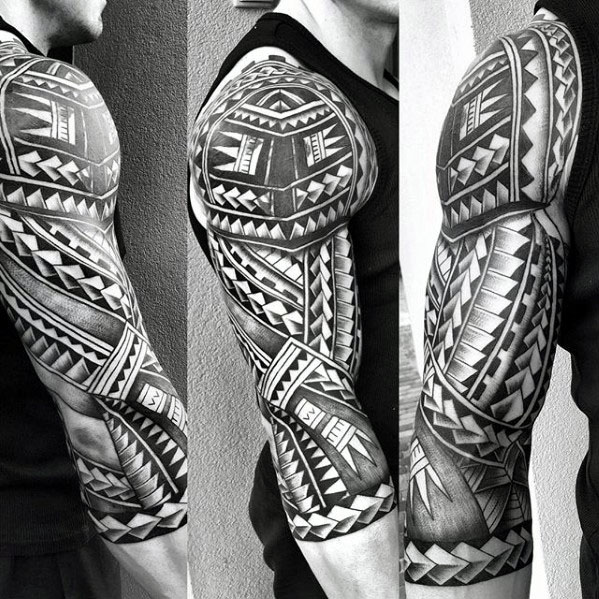 szkice polinezji tatuaże
