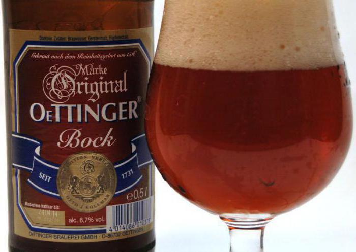 Oettinger Bier unfiltriert