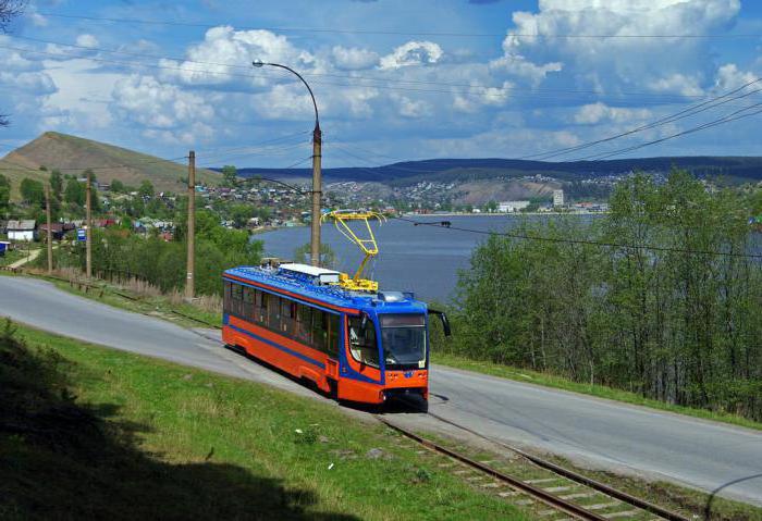 Ust-Katavsky car-building factory trams