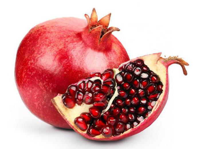 granat owoc lub jagoda