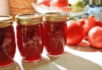 Delicious jam made from pomegranate: the best recipes