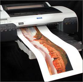 纸张大小的喷墨打印机