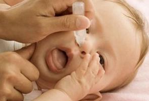 treatment of a runny nose for a child 1 year old