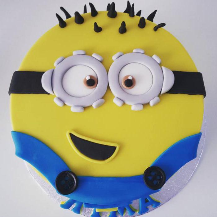 birthday in the style of minions: photo