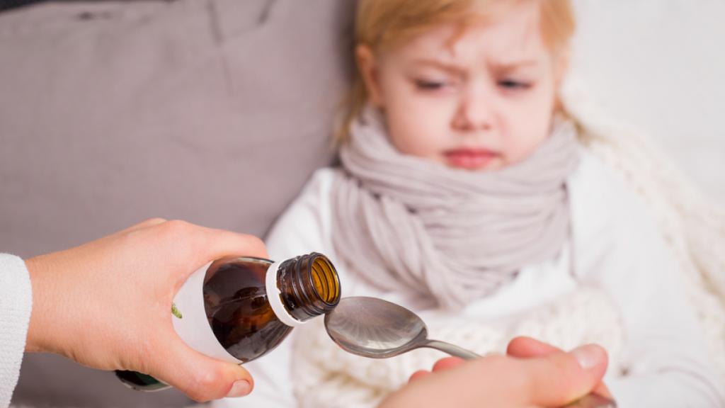 Sirup gegen Halsschmerzen bei Kindern