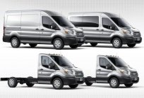 «Ford Transit» - teknik özellikler, tasarım ve fiyat