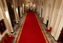 The carpet is a traditional decoration of the house