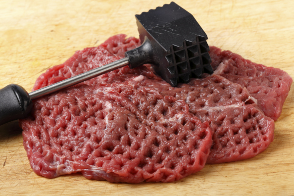 a hammer for pounding meat