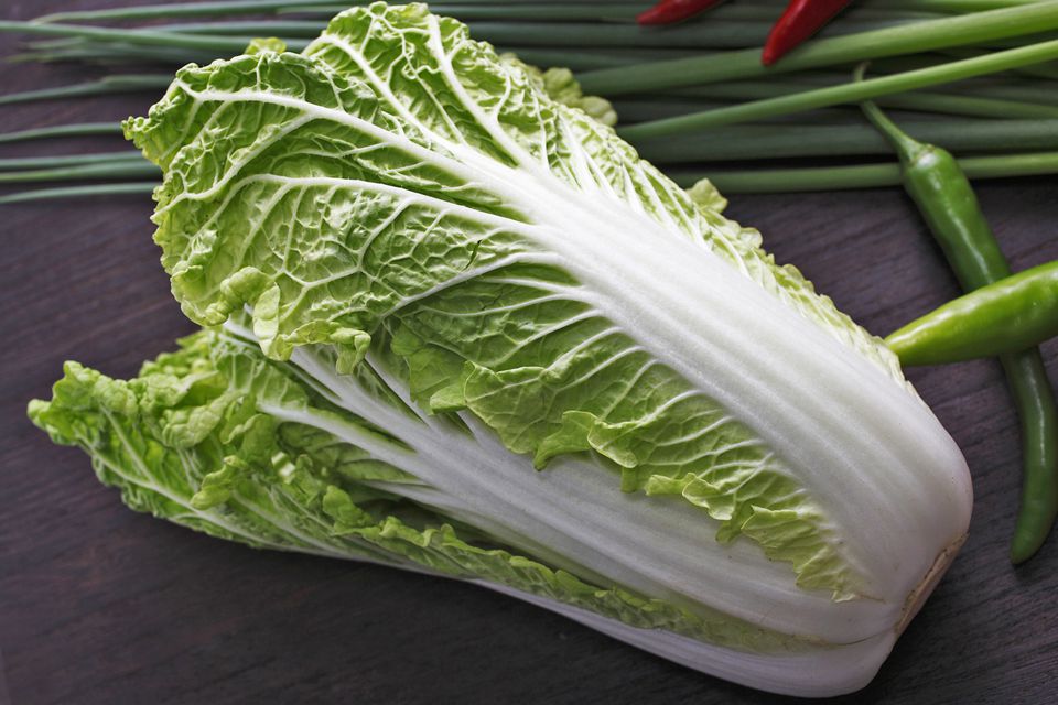 salad with Chinese cabbage