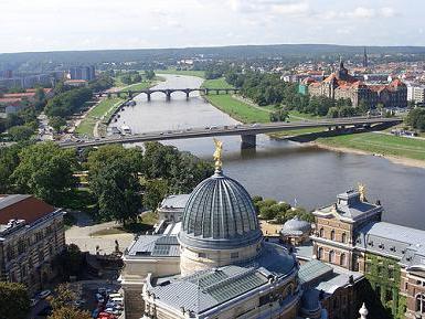 Dresden die Elbe