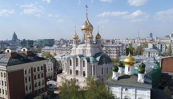 Sretensky manastırı keşfi yeni bir tapınak