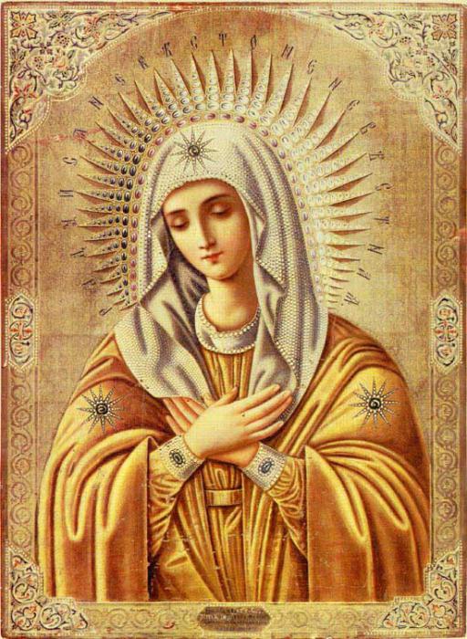 the day of God's mother icon
