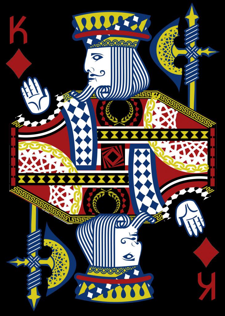 Tarot-vier Könige
