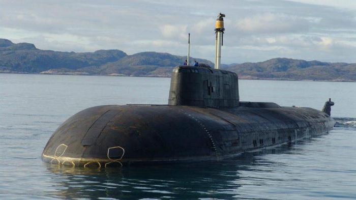Antey submarine